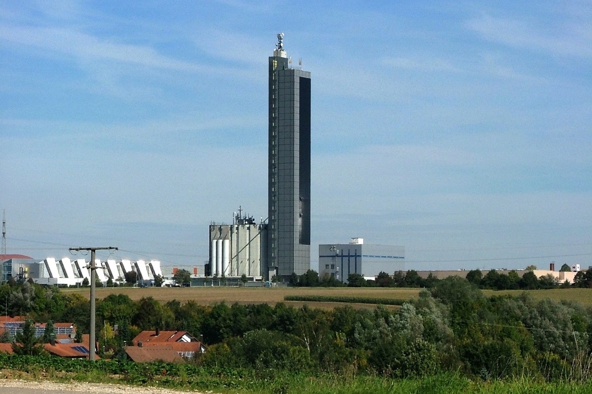 Grainsilo Schapfenmühle, Ulm