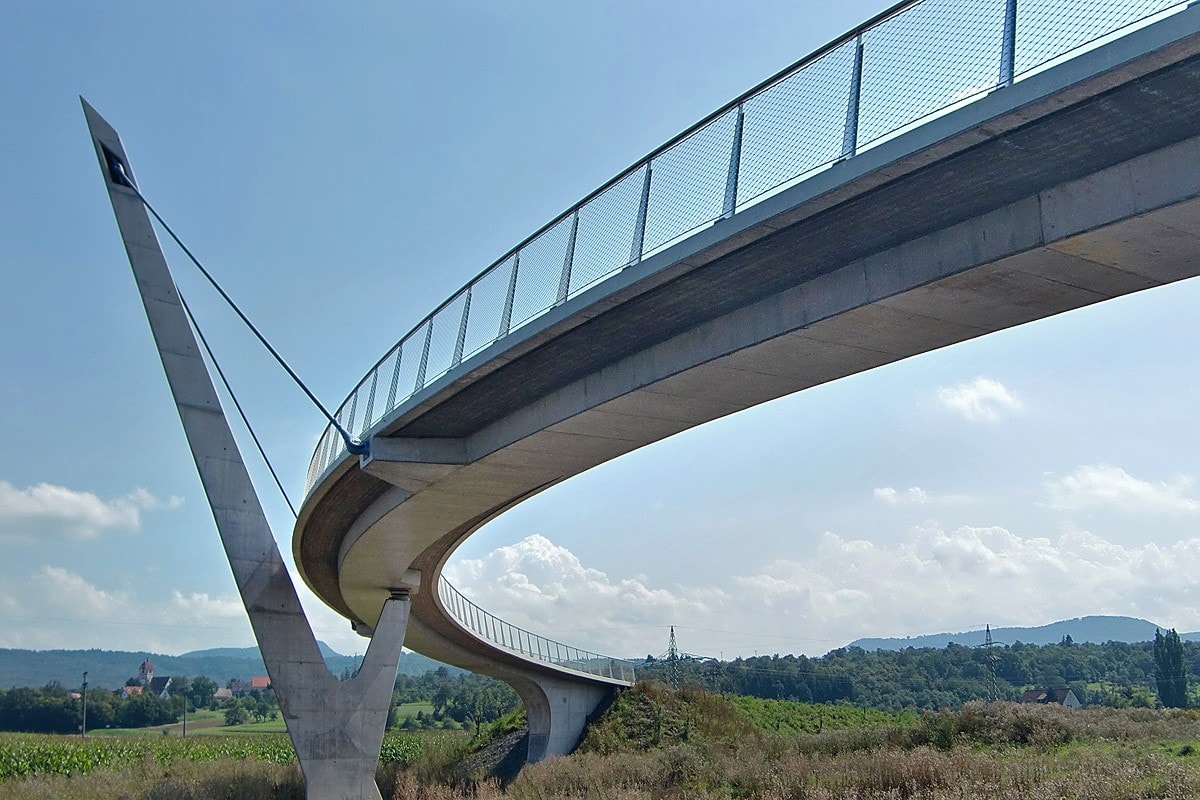 Pedestrian Bridge, Tübingen-Nehren