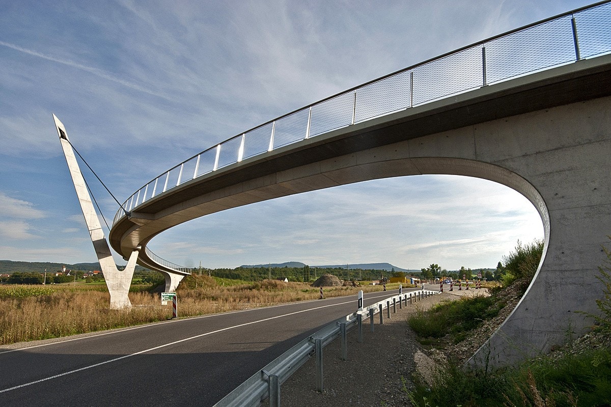 Pedestrian Bridge, Tübingen-Nehren