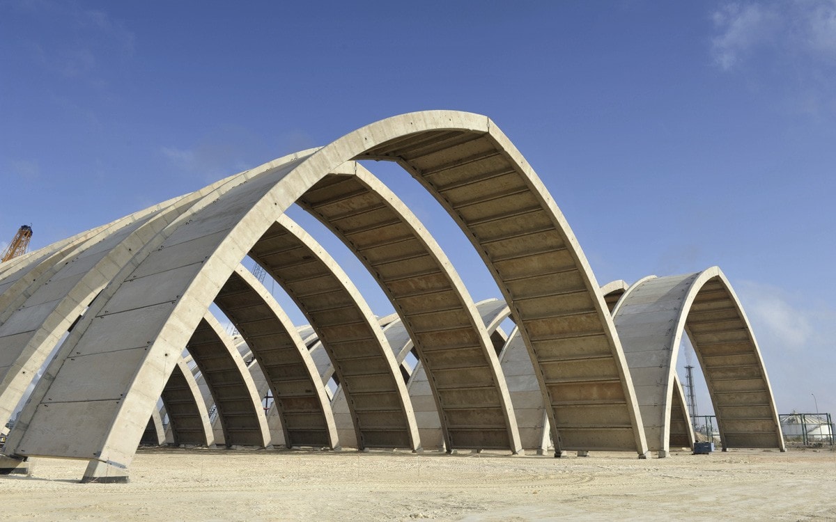 Lagerhallen, Jorf Lasfar, Marokko